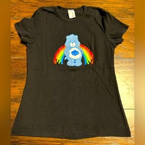 Vintage Care Bears Rainbow TShirt Girls Size Large Great Condition Fast Shipping